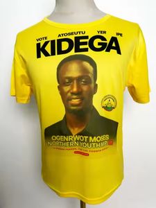 Venta al por mayor de camisetas personalizadas para campaña electoral, jersey de Tela con estampado transpirable de poliéster, sublimación para hombre de gran tamaño - Product Image 2