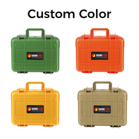 Étui de protection rigide imperméable de qualité marine Everest avec insert en mousse personnalisé et valve de pression pour instruments