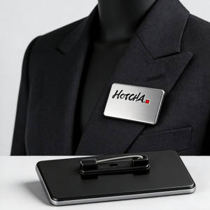 <span class=keywords><strong>ป้าย</strong></span><span class=keywords><strong>ชื่อ</strong></span>เงินหรูหรา<span class=keywords><strong>แบบ</strong></span>กำหนดเอง ผลิตจากโรงงาน สำหรับการระบุตัวตนองค์กรและการส่งเสริมแบรนด์ - Product Image 3