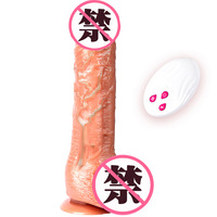 Großhandel Günstiger Kabelgebundener Heiz-Dildo Vibrator USB Aufladbar Rosa Rotierender Vibrierender Dildo Sexspielzeug für Frauen