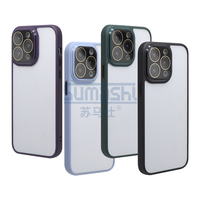 Funda de Teléfono de Diseño Nuevo y Lujoso, Carcasa Rígida de PC, Funda Protectora a Prueba de Golpes con Protector de Lente de Cámara