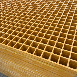Wholesale Molded FRP Grating Walkway Price Fiberglass Panel Mesh Grill <strong>Grate</strong> Cage Floor - Product Image 6