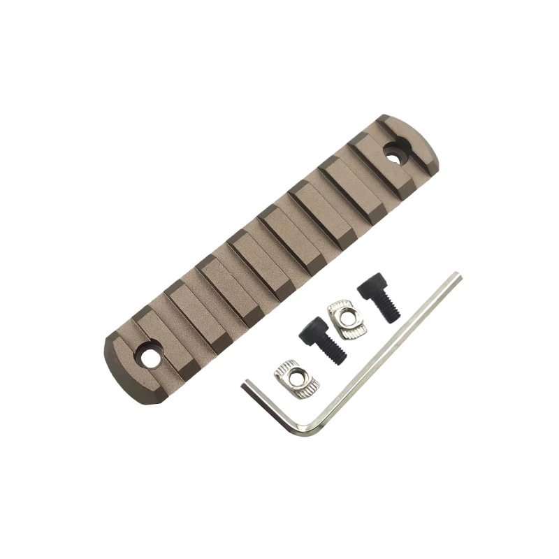 9 slot marroni (lunghezza 10cm spaziatura dei fori 8cm)