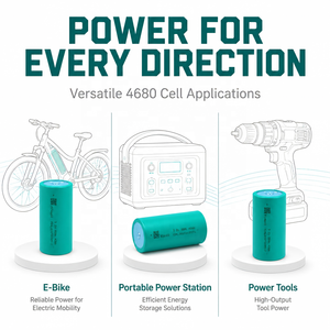 <span class=keywords><strong>Batterie</strong></span> LiFePO4 cylindrique 3.2V 15Ah 4680, 4000 cycles, 335g <span class=keywords><strong>pour</strong></span> pack DIY 72V, vélo électrique, outil électrique, stockage portable, USA - Product Image 4