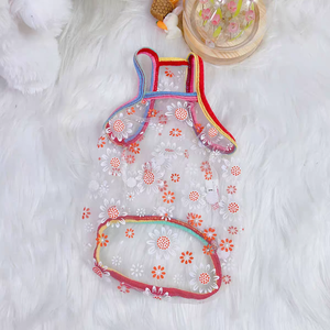 Frais mignon vent <span class=keywords><strong>chien</strong></span> fronde Tulle pétale Anti-vol Teddy moustique répulsif vêtements <span class=keywords><strong>pour</strong></span> animaux de compagnie respirant mince <span class=keywords><strong>chien</strong></span> mignon - Product Image 4