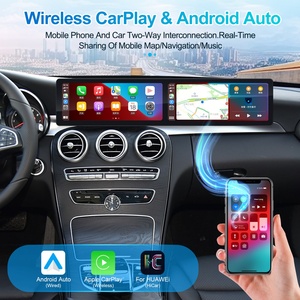 NaviHua pour Mercedes Benz Classe C GLC W205 X253 2015 2018 Écran double 12,3 pouces Multimédia Android Autoradio Navigation Carplay - Product Image 5