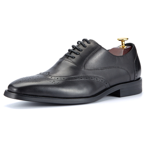 Nouvelles Chaussures Habillées en Cuir Véritable pour Hommes Style 2024 – Vente en Gros de Chaussures Oxford Formelles par des Fournisseurs Chinois - Product Image 1