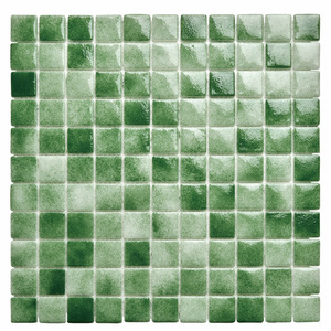 Sang trọng hình vuông hiện đại phong cách thiết kế 4mm Độ dày màu xanh lá cây gạch Hồ bơi cho biệt thự nhà khách sạn phòng tắm trang trí ngoài trời - Product Image 5