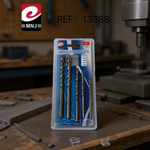 Mnj Drill Bit Set 5 Pcs Metal Drilling Tools For Metal And Wall Drilling - Product Image 2