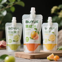Prix usine de qualité alimentaire congélateur bec d'eau sûr pochettes sac avec bec pour Smoothies purées longue durée de conservation emballage