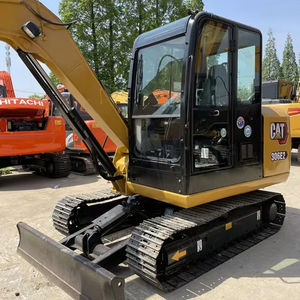 Mini-excavatrice sur chenilles Caterpillar CAT306E2 d'occasion de 6 tonnes, moteur inclus, modèle 2024, origine Japon, excellent état - Product Image 1