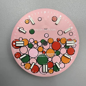 Modifiziertes Bubble Dial Literal Watch Zubehör Edelstahl Passend für NH35 Calibre 28,5mm Zifferblatt durchmesser - Product Image 6