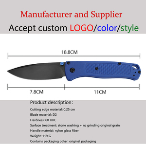 Cuchillo <span class=keywords><strong>Plegable</strong></span> Táctico Bugout 535 con Hoja <span class=keywords><strong>de</strong></span> Punta Caída para Exteriores, Cuchillo <span class=keywords><strong>de</strong></span> Supervivencia EDC para Camping con Clip para Cinturón - Product Image 5