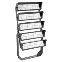 Reflector LED Modular Antideslumbrante IP66 de 160lm/w, Alta Eficiencia, Aluminio Fundido a Presión, Popular para Estadios