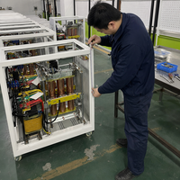 Stabilisateur AVR SBW industriel 300-600 KVA pour usines de dessalement d'eau de mer, directement de l'usine