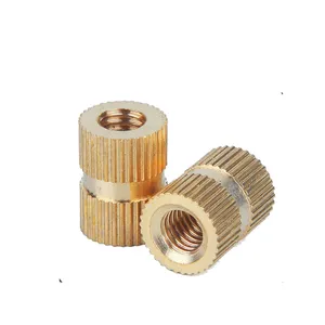 Échantillon gratuit DIN 16903 : Inserts de moulage ronds en laiton, écrous de couplage en laiton - Product Image 1