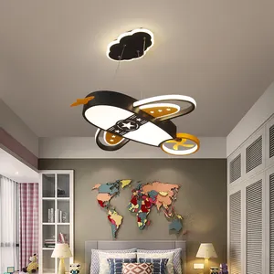 Plafonnier LED JJC de style nordique, de luxe, créatif et moderne, pour décoration de chambre d'enfant