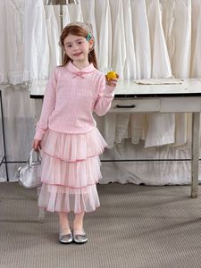 Nouvelle Collection Été 2026 – Jupes en <span class=keywords><strong>Tulle</strong></span> à Volants pour Bébés Filles, Enfants en Bas Âge <span class=keywords><strong>et</strong></span> Tout-Petits – Rose Uni – Vente en Gros 1400 - Product Image 4