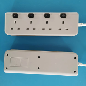 Pas cher <span class=keywords><strong>prix</strong></span> 4WAY UK Type rallonge prise OEM Copprt Bar multiprise avec câble CCA - Product Image 1
