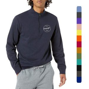 Alta calidad 100% algodón ecológico invierno Streetwear pulóver venta al por mayor bordado Logo negro manga larga sudaderas hombres - Product Image 1