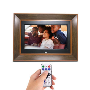 LCD LED IPS 7 8 10 12 13 14 15 17 18.5 19 21.5 22 24 27 32 بوصة خشبية الرقمية الالكترونية ألبوم صور WiFi البطارية محس حركة - Product Image 6