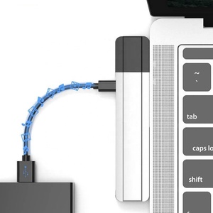 ETC72R tipo-<span class=keywords><strong>C</strong></span> 6 en 1 USB3.0 RJ45 Ethernet adaptador <span class=keywords><strong>multipuerto</strong></span> de tipo <span class=keywords><strong>C</strong></span> <span class=keywords><strong>USB</strong></span> de carga <span class=keywords><strong>C</strong></span> Hubs para Macbook pro/computadora - Product Image 4