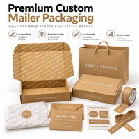 Boîte d'emballage personnalisée pour vêtements, boîte en carton ondulé, boîte d'emballage recyclée en kraft brun, grandes boîtes d'expédition pour vêtements