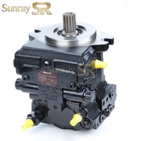 Bomba Hidráulica de Pistones Axiales de Desplazamiento Variable Rexroth A4VG56 para Equipos de Construcción