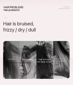 เครื่องยืดผม PTC แบบพกพาขนาดเล็กใช้งานได้ทั้งสองแบบและแปรงหวีใหม่ชาร์จขี้เกียจสำหรับการเดินทาง - Product Image 4