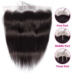 Vente en gros Super Thin HD Lace Frontal Closure HD Lace 13x4 13x6 Frontal Film Transparent HD Lace Frontal Vendeur - Product Image 3