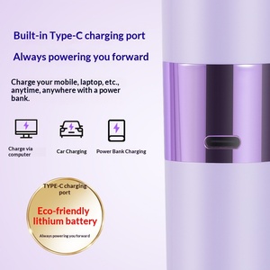 Afeitadora Eléctrica para Mujer, Axilas, Partes Íntimas, Piernas, Tijeras para el Vello, Depiladora Dos en Uno, Nueva Depiladora USB Transfronteriza - Product Image 4