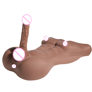 Dildos Realistas de TPE Beefcake, Vibrador con Calefacción, Pene Telescópico, Juguetes Sexuales Anales para Mujeres - Product Image 3