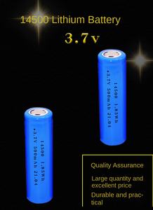 Batería de Polímero de Litio Recargable de 14500 3.7V 500mAh, Celda de Litio de Polímero Cilíndrica - Product Image 6