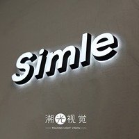 Letras Luminosas Acrílicas Multicolores Personalizadas de 1x1 Pulgada para Publicidad, Carteleras, Fondos de Pared, Logotipos, Letreros de Tiendas