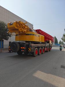 Grue de camion SANYY d'occasion à prix bas, vente chaude, capacité de levage nominale de 125 tonnes, moteur de haute qualité testé et certifié - Product Image 3
