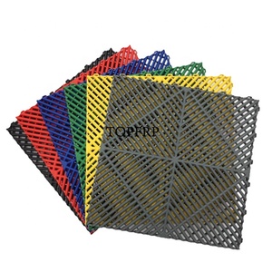 Garage Flooring Repair Shop Car Workshop <b>Plastic</b> Floor <b>Tiles</b> - Product Image 2