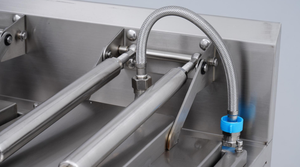 Đôi đầu Điện Chiên bánh bao máy cho thực phẩm Tòa Án & phục vụ sử dụng - Product Image 6