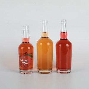 Nuevos Productos en Oferta, Venta al por Mayor de Botellas de Vidrio Transparente Redondas de 50 ml, 500 ml y 750 ml para Licores, Whisky, Aperitivos y Bebidas Espirituosas de Tennessee - Product Image 5