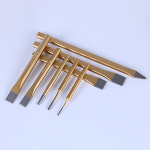 Julong Chisel Tool Set 6Pcs 12Pcs <b>Pin</b> <b>Punch</b> With Wooden Handle For Metal Wood Stone Work - Product Image 2