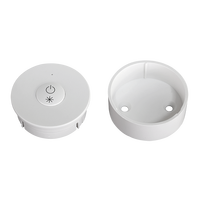 Sunricher SR-2807N Télécommande RF Super Mini Monochrome Boîtier en Plastique 1 Zone Compatible avec Tous les Récepteurs RF Universels