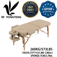 Table de massage pour soins du visage, pliable, portable, moderne, en cuir PU, coussin facile à nettoyer pour salon de beauté, spa