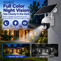 V380 Pro 3MP 4G WIFI Düşük Güçlü CCTV Solar Kamera Çift Yönlü Sesli İnsan Hareket Algılama H.265 Dış Mekan İç Mekan CCTV Solar Kamera