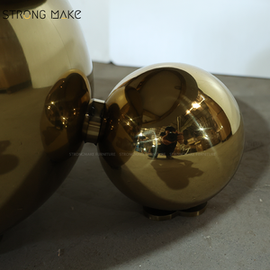 <span class=keywords><strong>Mesa</strong></span> De <span class=keywords><strong>Centro</strong></span> moderna De mármol para sala De estar, mesita De <span class=keywords><strong>Centro</strong></span> redonda De lujo con Accent dorado, venta al por mayor - Product Image 5