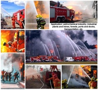 Camion de pompiers SHACMAN F3000 6X4 neuf, robuste, avec réservoir à mousse Europe 2/3 et lance à eau, à vendre
