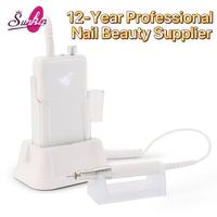 SUNKIN Ponceuse à ongles sans fil étanche et sans balais 45000 tr/min, outil de manucure professionnel portable, logo personnalisable
