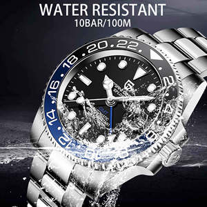 Relojes Pagani Design 1662 para Hombre Automático GMT de Acero Inoxidable 40MM Súper Reloj para Compras en Línea - Product Image 5