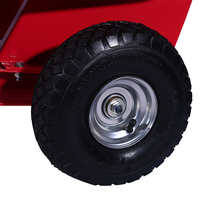 Elektrische mobiele houtversnipperaar/hakselaar voor tuin, motorlager 7,5 kW, 4 inch snijdiameter, 2800 tpm