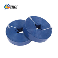 Tuyau d'irrigation à tuyau plat 6/8/10 bar 3/4 ''pouce ~ 16'' tuyau plat en Pvc de haute qualité