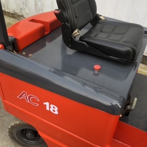 รถยกไฟฟ้ามือสอง Heli CPD AC18 ขนาด 1.8 ตัน 4 ล้อ บำรุงรักษาง่าย ควบคุมใช้งานสะดวก ทำงานราบรื่น สีส้ม สำหรับงานอุตสาหกรรม - Product Image 4