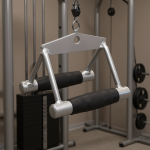 D0100XUDMUG Impugnatura a V in Acciaio per Attrezzature Fitness Professionali, Accessorio per Macchine a Cavo - Product Image 2